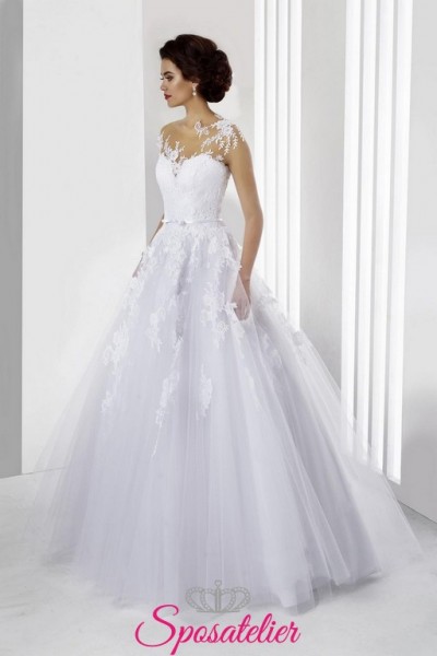 vestito da sposa principesco vaporoso economico online
