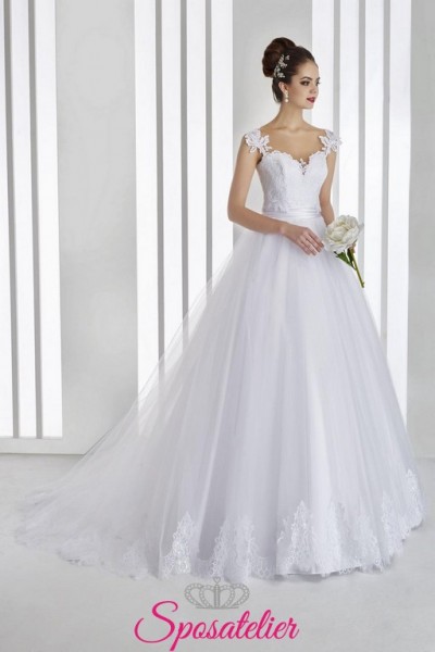 Sito italiano sicuro per acquistare vestito da sposa ampio e principesco