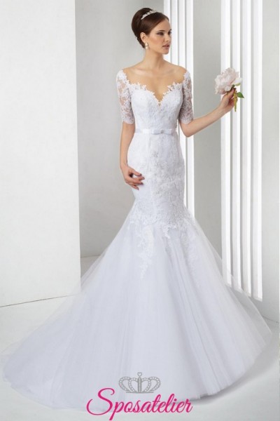 abiti da sposa schiena scoperta acquisto online collezione 2017