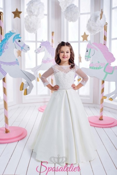 vestito da cerimonia per bambina damina