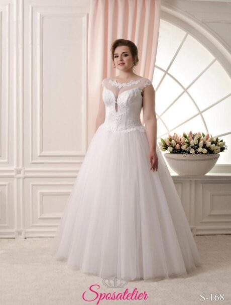 abiti da sposa taglia 54