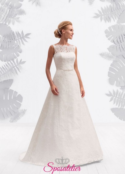 vestiti da sposa semplice elegante e raffinato economico on line italiani
