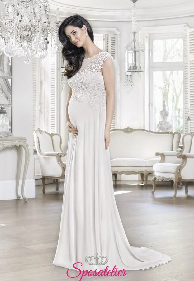 abiti-economici-da-sposatelier-51 abiti da sposa per donne in gravidanza