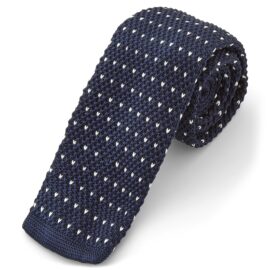 cravatta a maglia fantasia