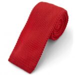 cravatta rossa natalizia