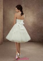 abiti da sposa anni 50 retro corto a campana acquisto online economici