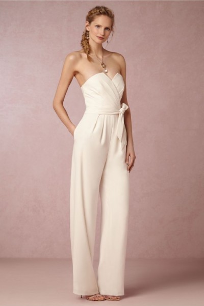 abiti da sposa pantaloni 2017 economici online particolare