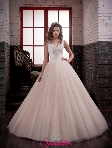 NICE – abiti da sposa color champagne