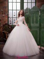 abiti da sposa maniche lunghe 2017