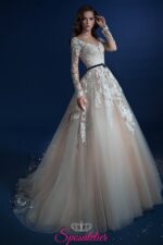 abiti da sposa colorati 2017