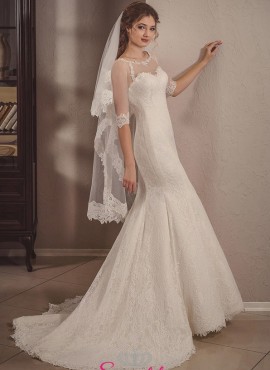 abiti da sposa economici italiani a sirena sartoriali