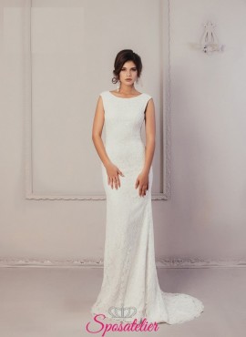 abiti da sposa aderenti economici online prezzi nuova collezione
