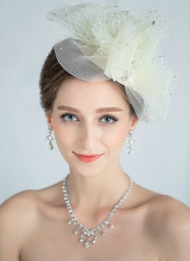 Veletta Sposa Cappello Sposa Elegante con tulle e punti luce sito internet