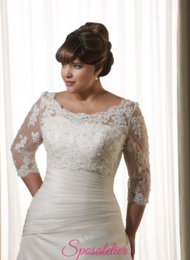coprispalle per sposa taglie forti economico online realizzato su misura