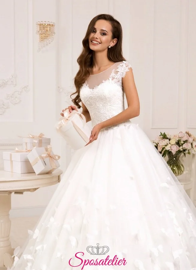 sposa (9) abito da sposa a sirena con collana di perle