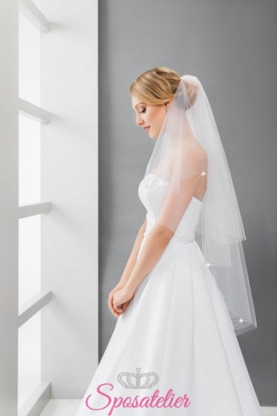 velo sposa con punti luce online economico