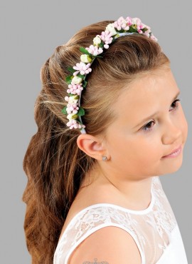 cerchietto di fiori per bambina per la prima comunione accessori per capelli