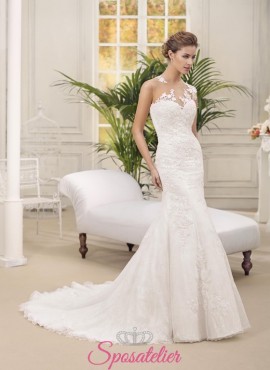 abiti da sposa 2018 a sirena con effetto tattoo nuova collezione online