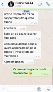 recensioni whatsapp sposatelier