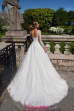 abiti da sposa romantici e sensuali