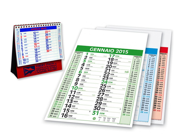 calendari personalizzati pubblicitari