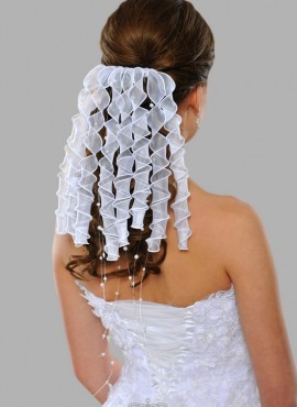 bijoux fermacapelli sposa on line in organza