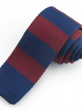 cravatta maglia bicolore