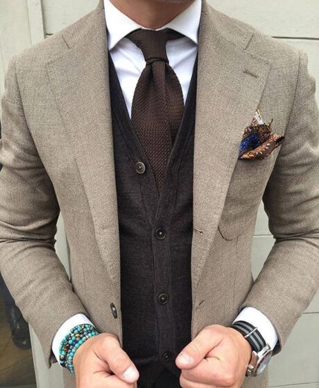 cravatta tricot