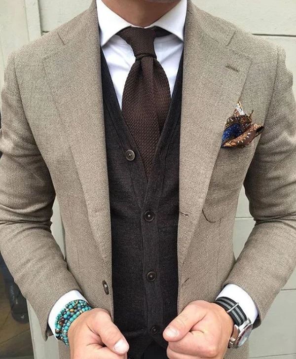 cravatta tricot