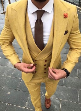 cravatta tinta unita marrone one size