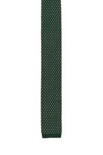 cravatta verde autunnale