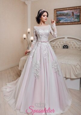 abiti da sposa rosa