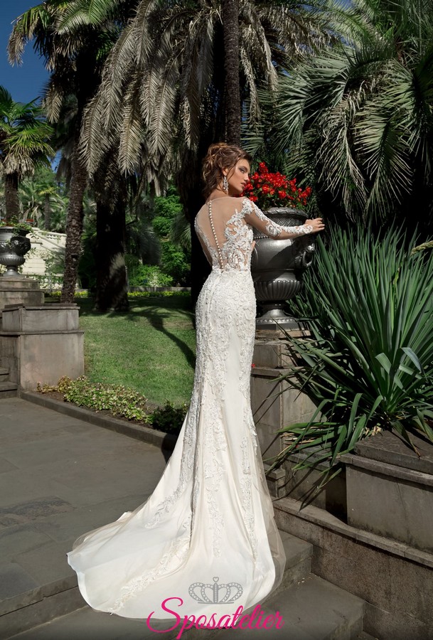 abiti da sposa a sirena in pizzo 2019 nuova collezione ...