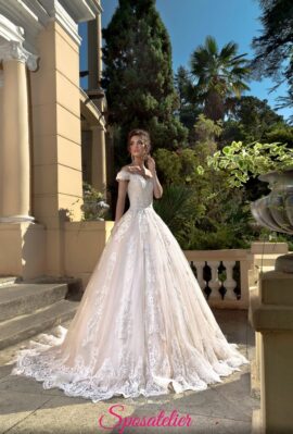 abito da sposa principesco