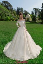 abito da sposa principesco