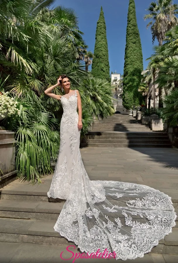 pp (7) abiti da sposa a sirena in pizzo
