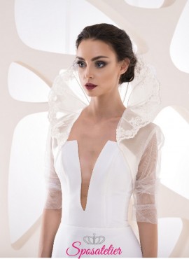 Coprispalle sposa  particolare vendita online in pizzo collezione 2019