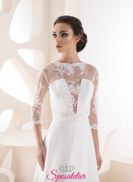 Coprispalle sposa di pizzo vendinta online economico collezione 2019