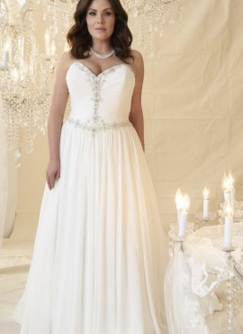 abiti da sposa economici taglie comode collezione 2019