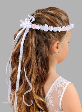 coroncine per capelli prima comunione vendita online con fiocco (Copy)