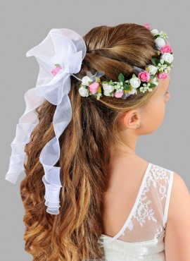 coroncine per capelli a fiori colorati prima comunione vendita online