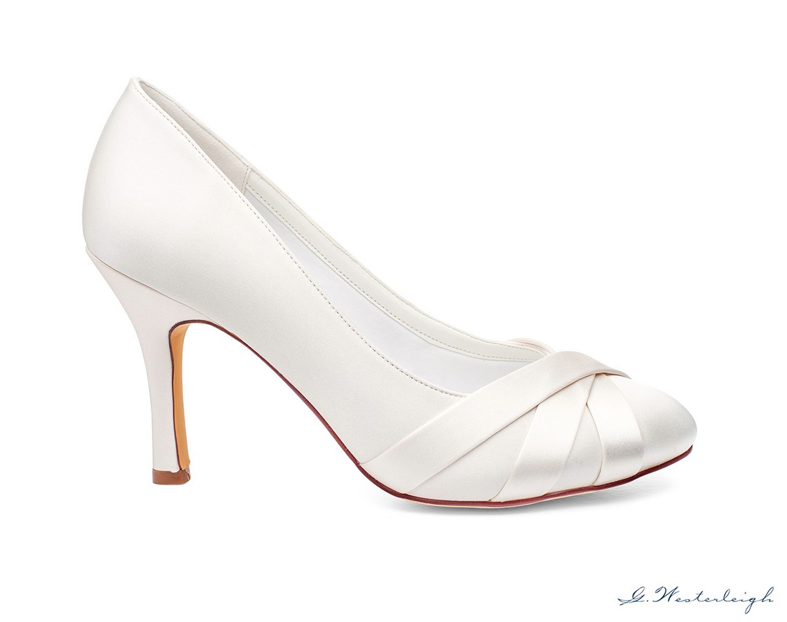 scarpe sposa tacco medio