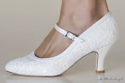 scarpe da sposa comode 2019 online economiche ricamate in pizzo