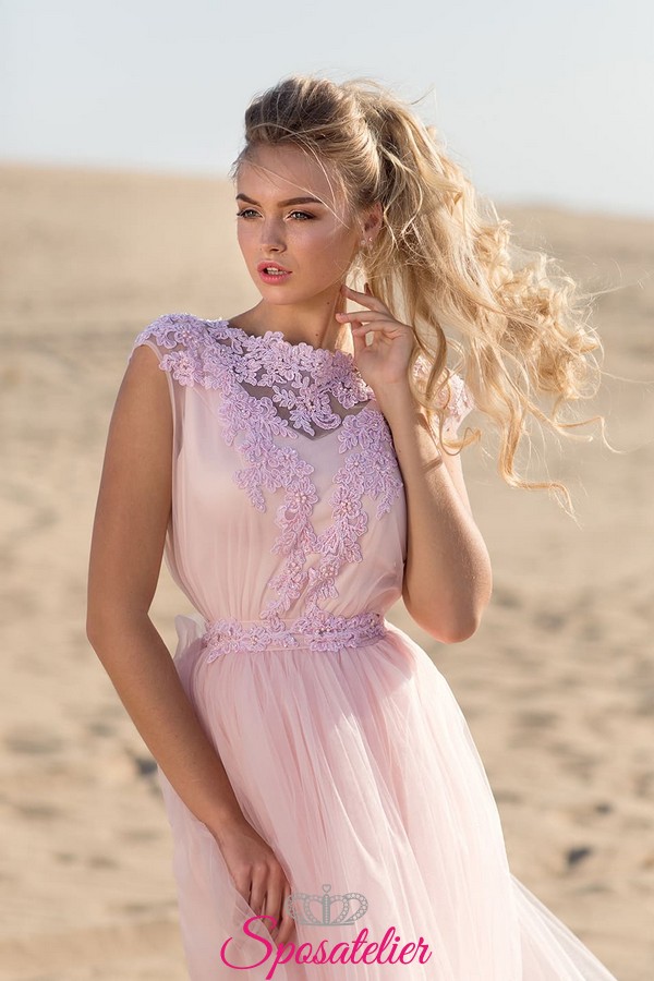 abito da sposa spiaggia colorato 2019 vendita online ...