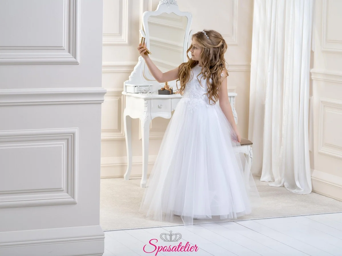 vestiti prima comunione bambina 2018