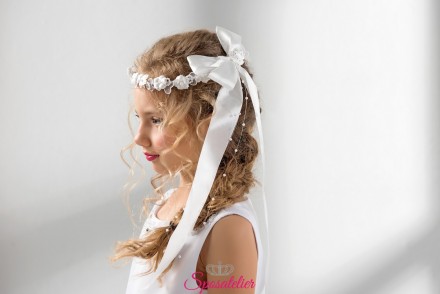 coroncine per capelli prima comunione bambina vendita online