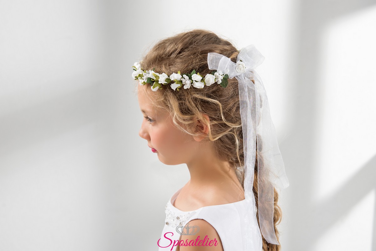 accessori capelli prima comunione bambina vendita online