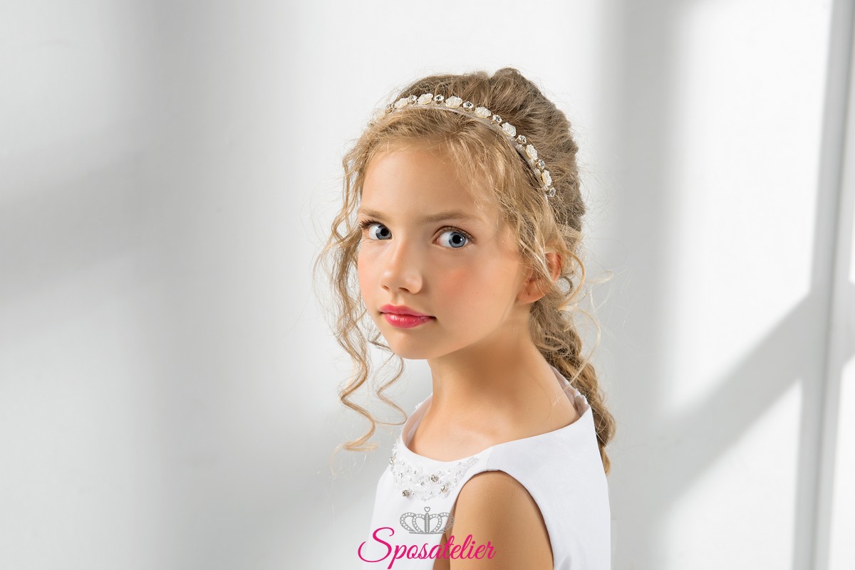 Cerchietti Per Capelli Bambina Prima Comunione Vendita Online Collezione 19sposatelier