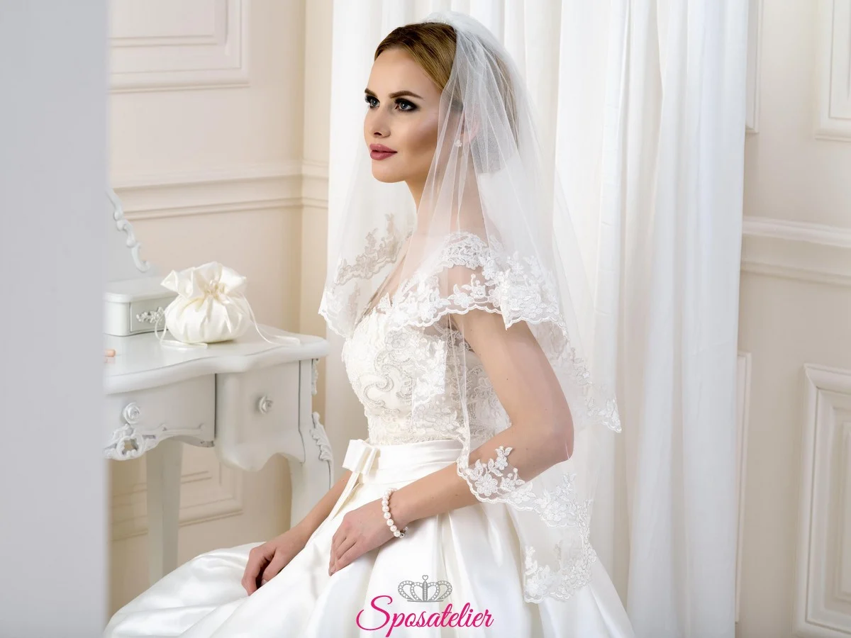Lacey Bell Lace Veil LV-28