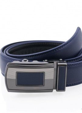 Cintura uomo Blu elegante chiusura automatica top quality